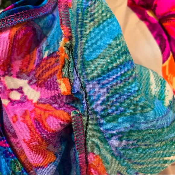 Vintage Floral One Piece Bathing Suit - Picture 12 of 12